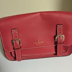 kate spade New York Red Leather Satchel